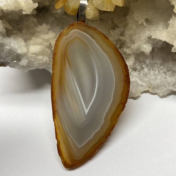 Carnelian Chip Necklace - Picture 2 of 4